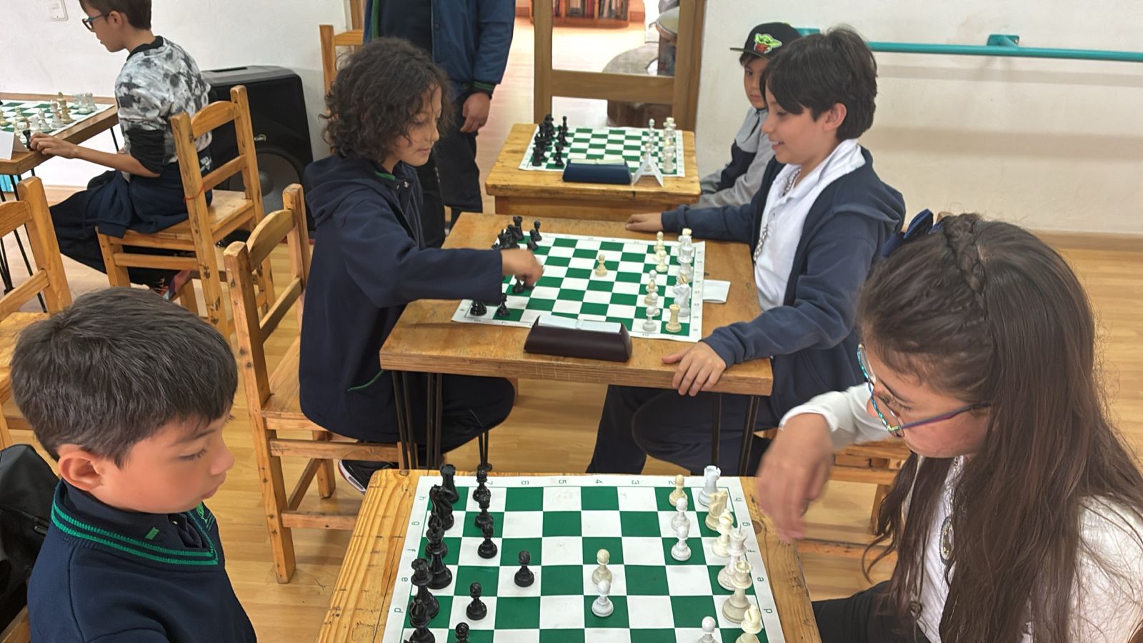 Encuentro de Ajedrez entre el Colegio Face y el Colegio Alborada